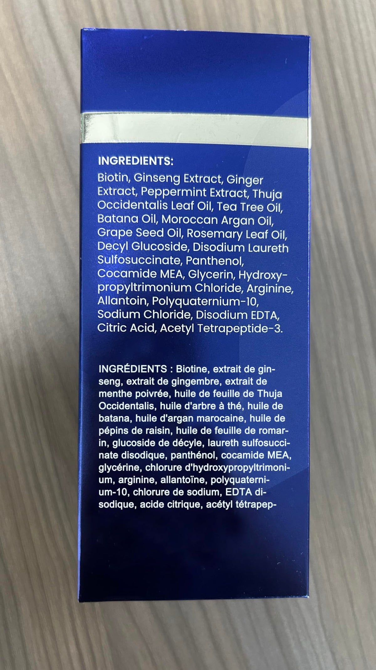 uttse back label ingredients directions view for informed use