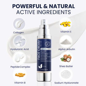 Uttse eye area application showing targeted under-eye use to reduce puffiness and brighten