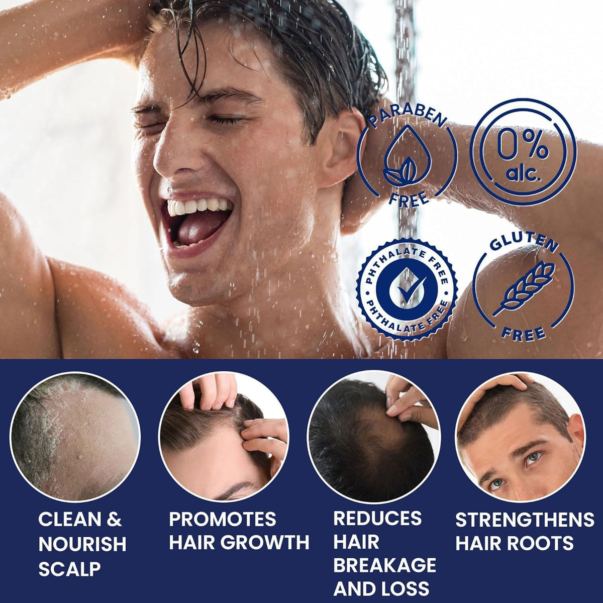 uttse pump and label closeup highlighting ingredients and directions