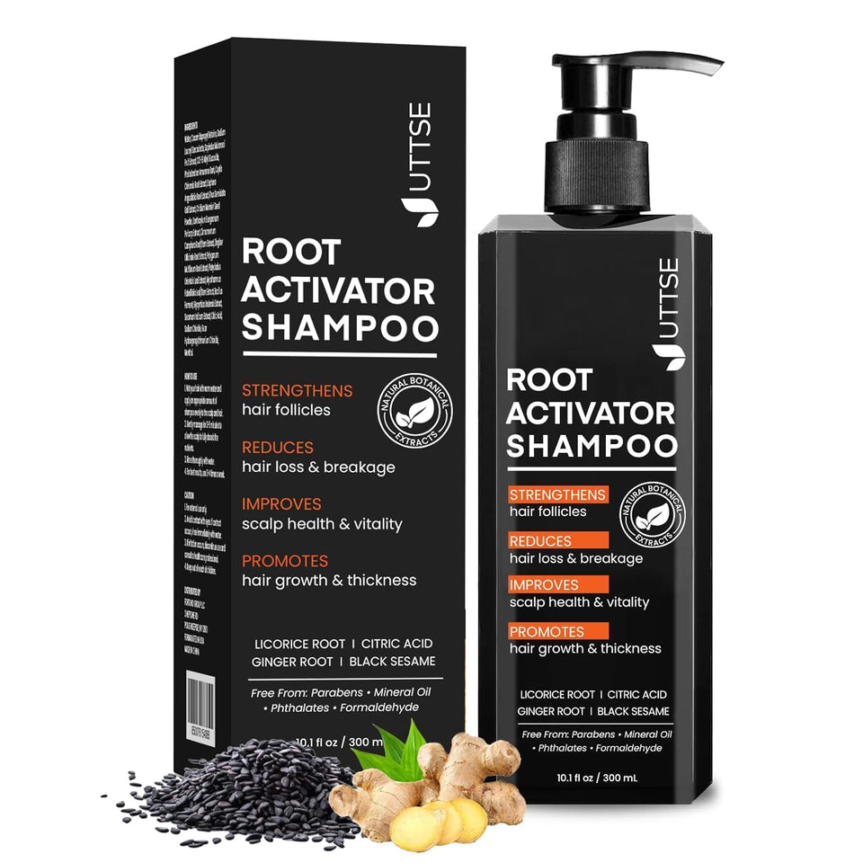 Uttse front packaging shows product and benefits for easy identification