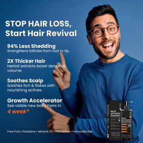 Uttse label close-up highlighting ingredients and usage guidance for scalp health