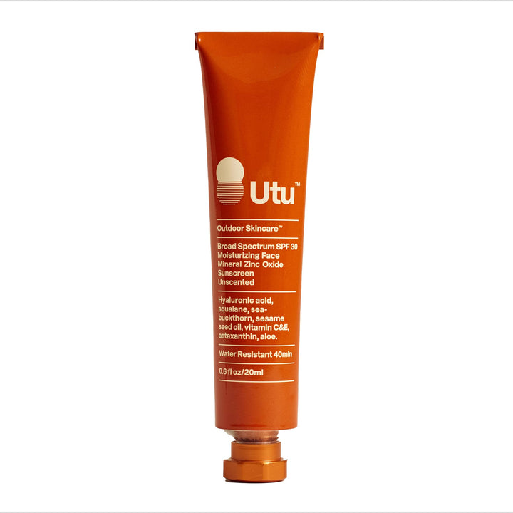 UTU front packaging showing SPF30 and benefits for easy identification