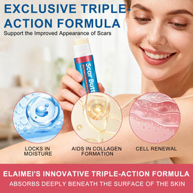 UXENPHXF applying stick to back of hand demonstrating quick absorption and non-greasy finish