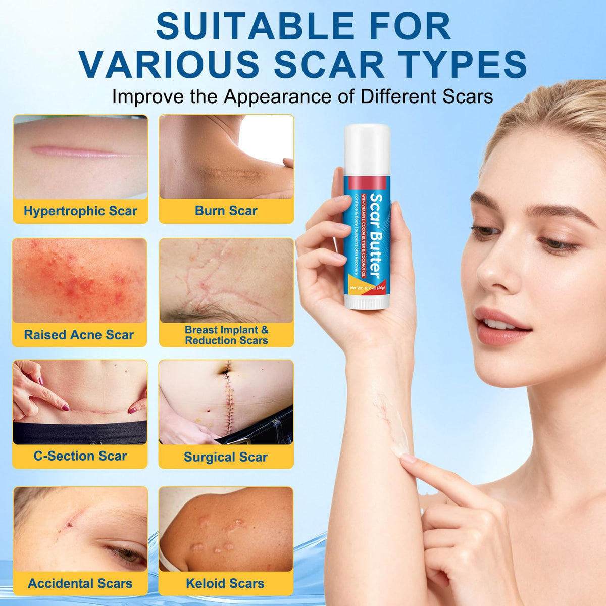 UXENPHXF pocket-sized stick in a bag showing portability and on-the-go skin conditioning