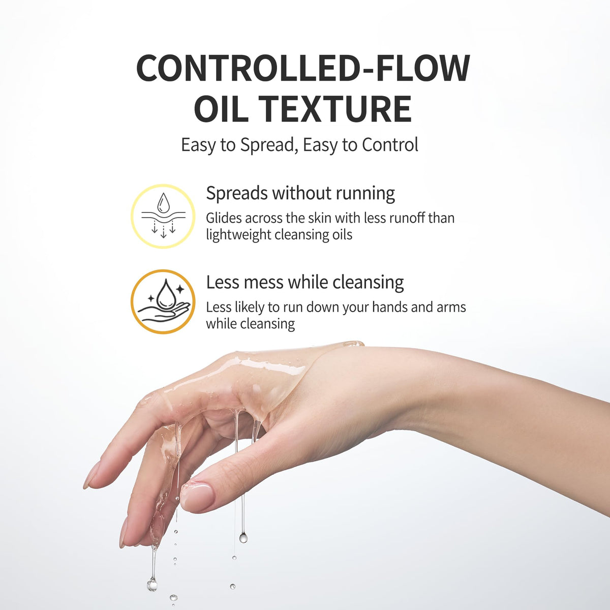 UZ2B in-use on face demo removing makeup for effortless cleanse benefit