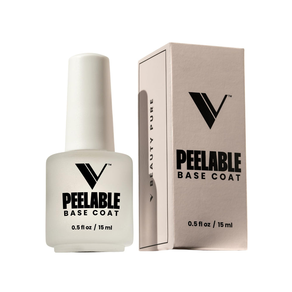 V Beauty Pure front bottle showing product and clear branding benefit fast application
