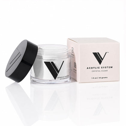 V Beauty Pure front packaging showing crystal clear powder and professional quality