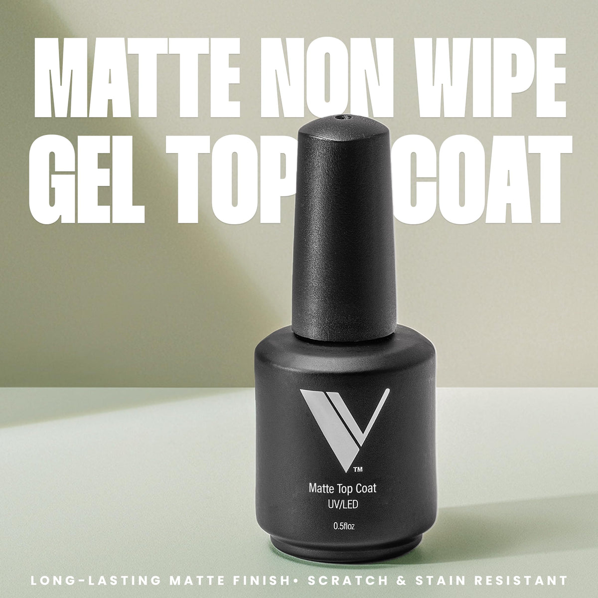 V Beauty Pure close-up of cap and label highlighting product name and easy-grip design