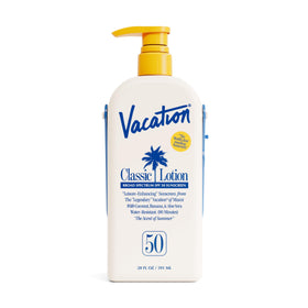 VACATION front bottle view showing size and branding benefit quick use