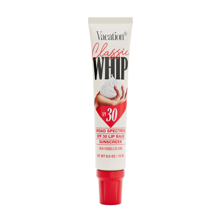 VACATION front packaging showing tube and label for easy identification