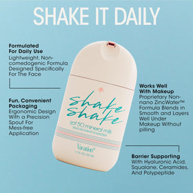VACATION blended-on-skin view demonstrating minimal white cast and smooth wear