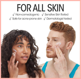 VACATION ingredient label closeup highlighting hyaluronic acid and squalane benefits