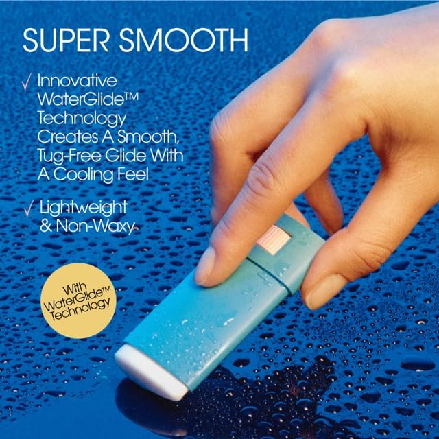 VACATION applying stick to nose and forehead for precise protection