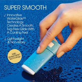 VACATION applying stick to nose and forehead for precise protection