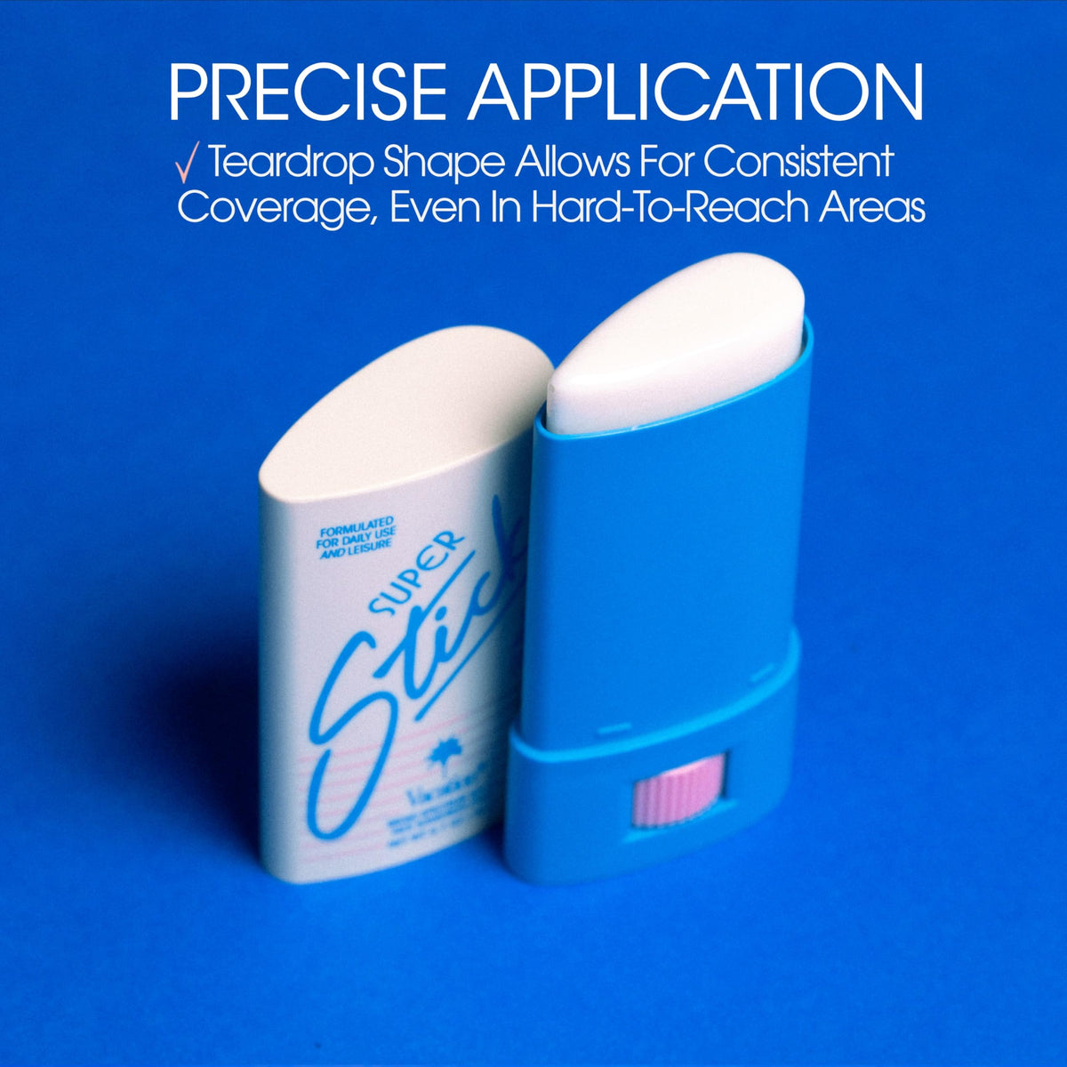 VACATION product label and ingredients highlighting skin-friendly actives