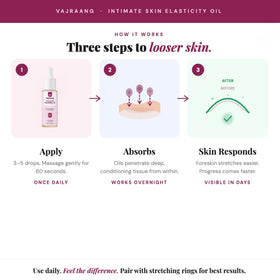Vajraang oil in bathroom setting demonstrating daily routine convenience