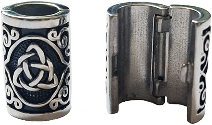 VALHALLA open clasp detail demonstrating easy clip-on application and secure hold