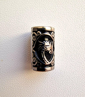 VALHALLA bead side profile highlighting polished stainless steel durability