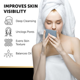 VALITIC rich foam lather demonstrating effective cleansing and gentle exfoliation
