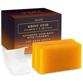 VALITIC front packaging showing two soap bars and benefits