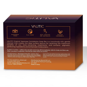 VALITIC product label close-up showing ingredient blend for informed shoppers