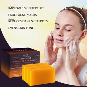 VALITIC label ingredients detail displaying key actives like kojic acid and vitamin C