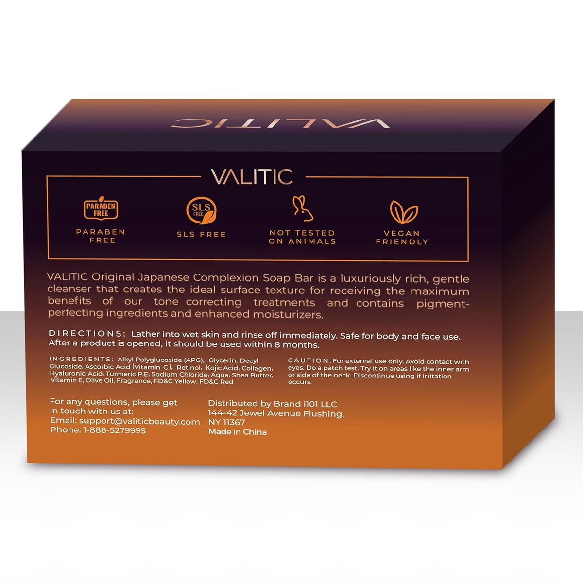 VALITIC lather in hand demonstrating creamy foam and effective cleansing