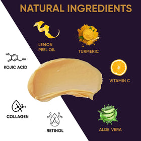 VALITIC mask applied on model mid-application demonstrating even coverage benefit