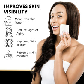 VALITIC soap surface with moisture droplets highlighting hydrating snail mucin