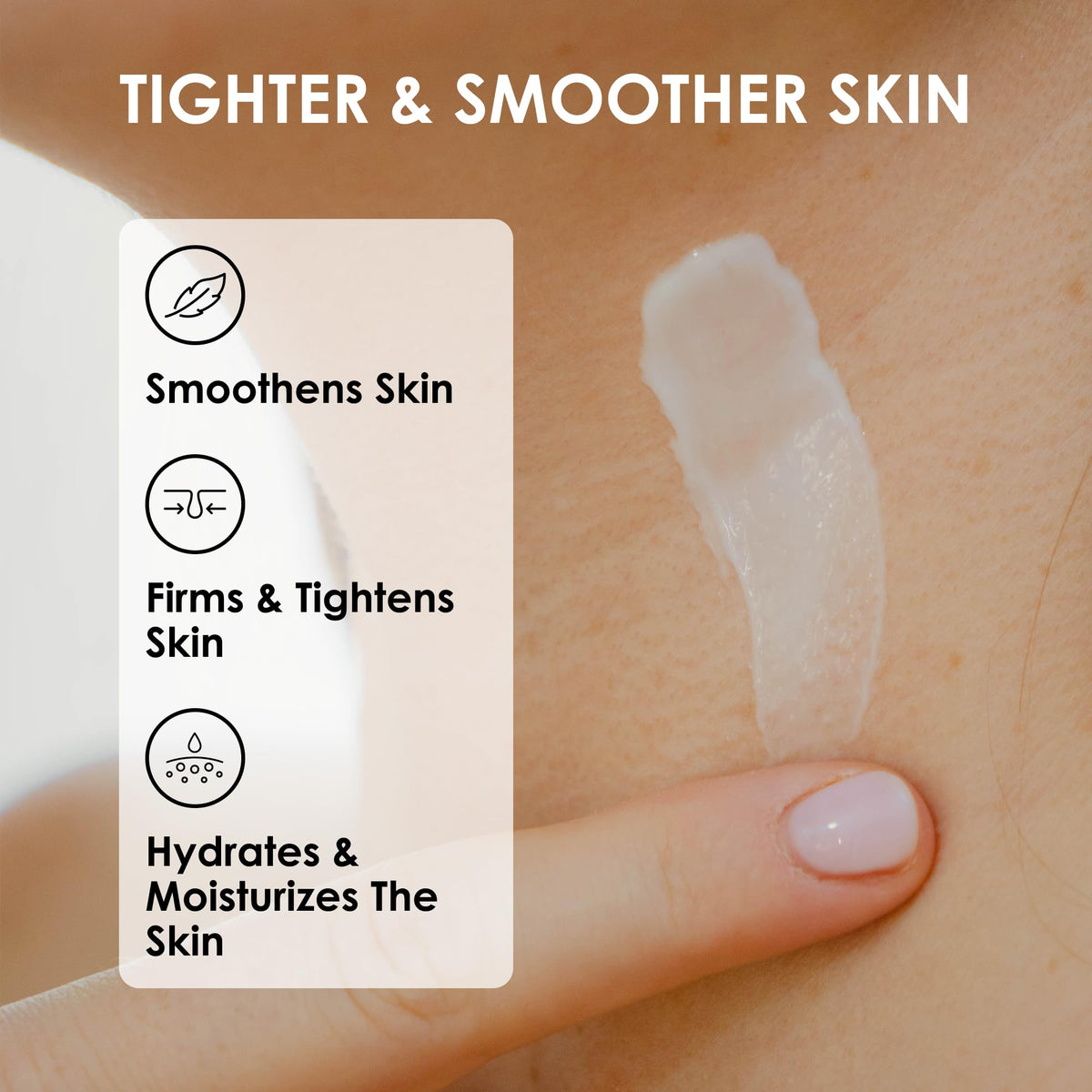 VALITIC ingredient label photo highlighting retinol, hyaluronic acid and peptides