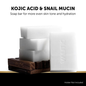 VALITIC soap bar close-up showing smooth texture and moisturizing appearance