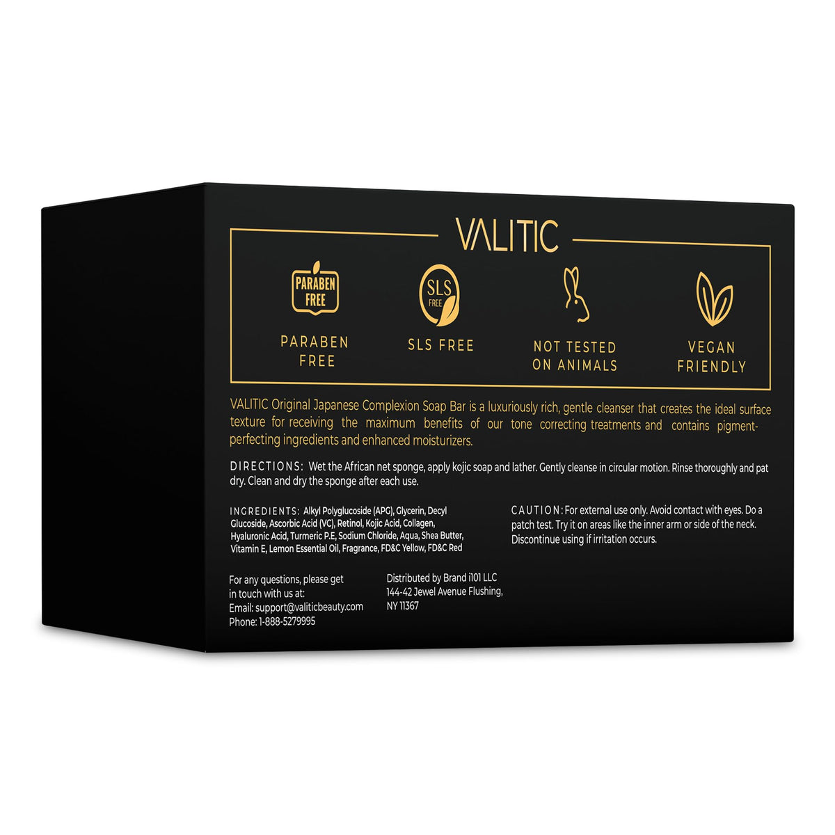 VALITIC soap texture close-up showing creamy edges and nourishing formula
