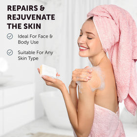 VALITIC user washing face to show daily cleansing that helps even skin tone
