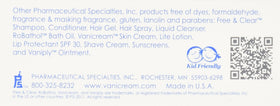 Vanicream bar next to ruler for size comparison showing travel-ready convenience benefit