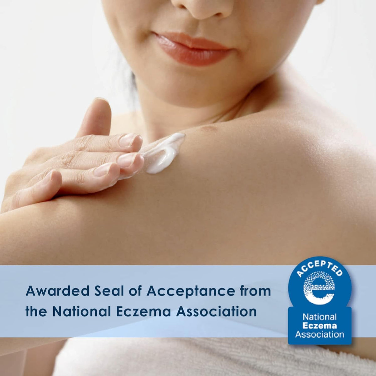 Vanicream label close-up highlighting ingredient simplicity and low‑irritant benefit