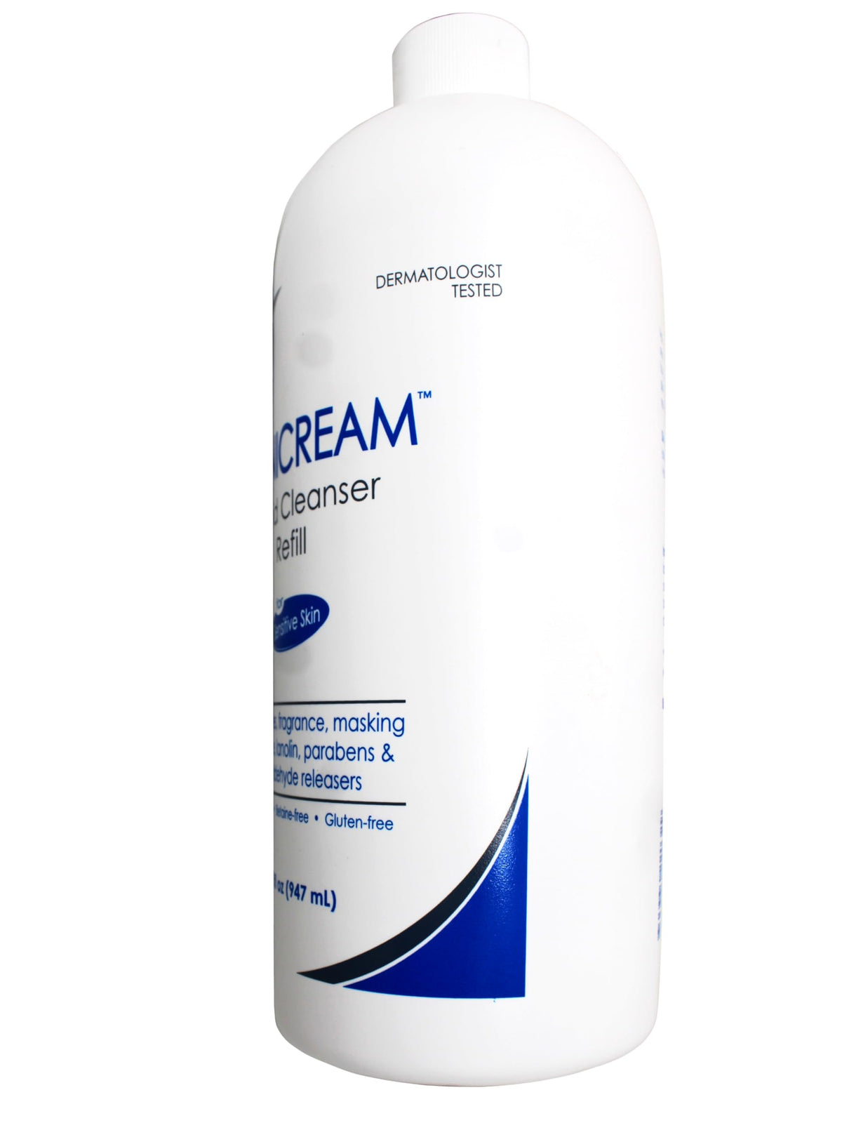 Vanicream product label close-up highlighting free-and-clear ingredient list