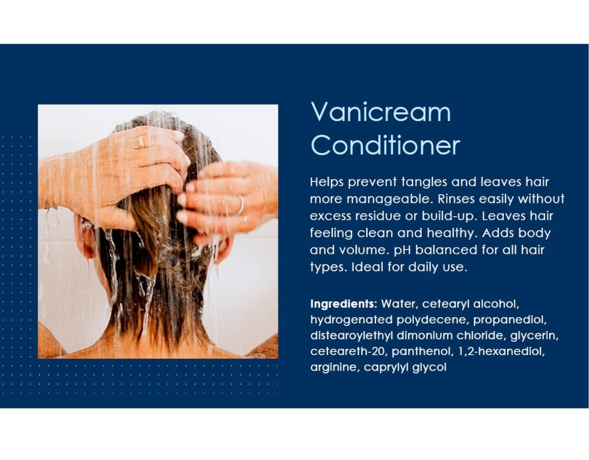 Vanicream two bottles side-by-side showing size and value comparison benefit