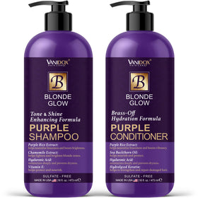 VANIDOX front packaging set showing 16 fl oz bottles and clear branding for salon-quality care