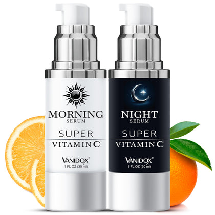 VANIDOX front packaging showing two 1 fl oz bottles and boxed presentation