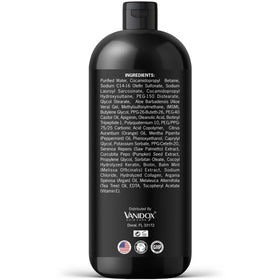 VANIDOX bottle styled in bathroom lifestyle setting for routine