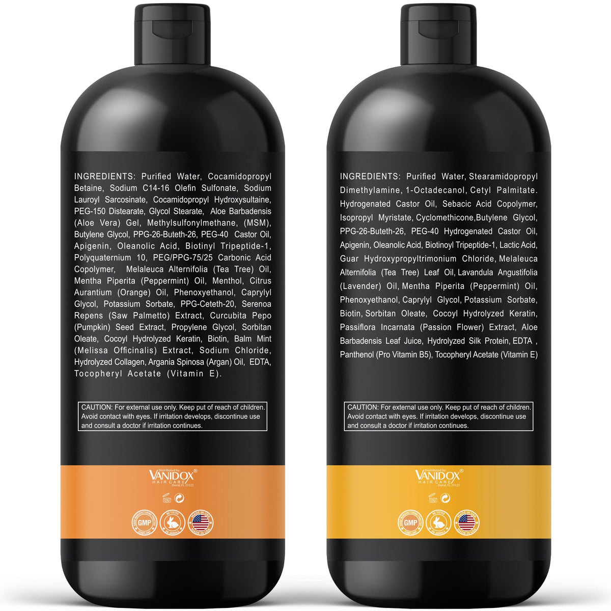 VANIDOX set on bathroom shelf styled in lifestyle setting for routine