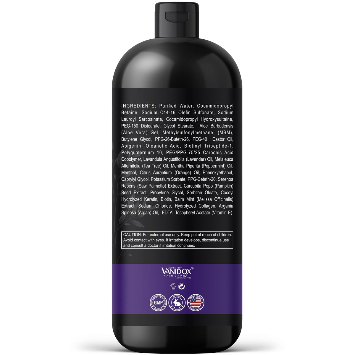 VANIDOX lavender and mint visual representing refreshing scent and invigorating experience