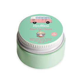 VanMan jar front view showing product label and compact 0.5 oz size benefit