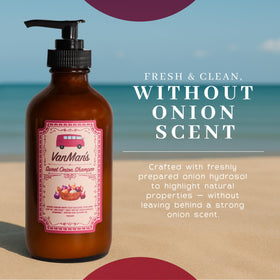 The VanMan Company label close-up highlighting organic ingredients and ingredient transparency