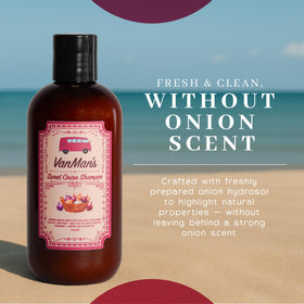 VanMan shampoo creamy lather texture close-up illustrating gentle, rich foam