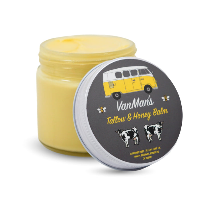 Vanman's jar front view showing packaging and product name for clear identification