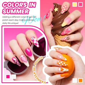 VANREESA swatch fan showing 42 colors to help match outfits