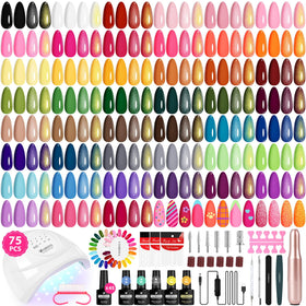 VANREESA front packaging showing the complete 75-piece kit and tools for easy setup