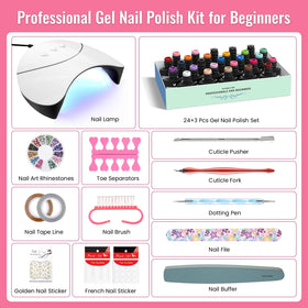 VANREESA in-use manicure action curing nails under lamp for efficient results
