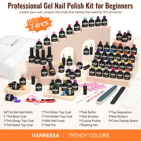 VANREESA finished party nails in lifestyle setting for style inspiration